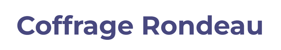 Logo Coffrage Rondeau